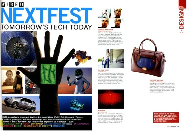 CuteCircuit at WIRED NextFest!