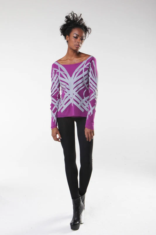 Reflective Alien Top