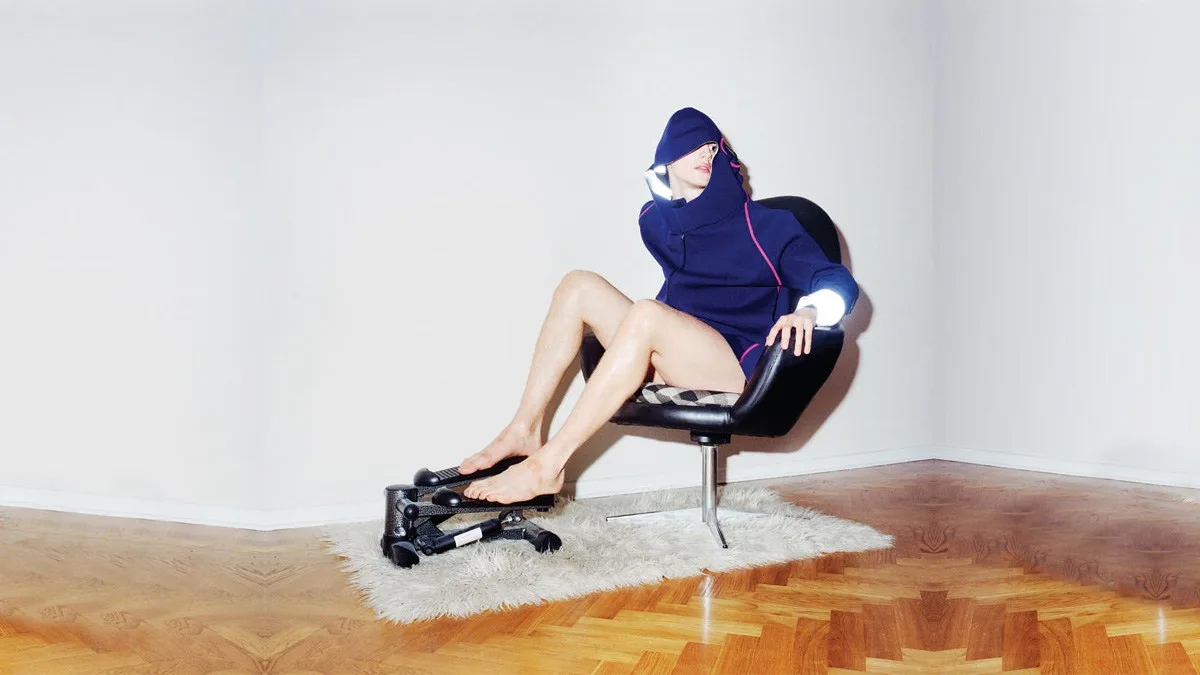 Skate Hoodie / Sensor-enhanced sportswear, archive photograph
